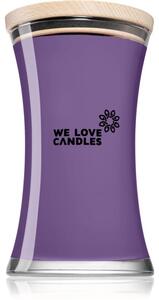 We Love Candles Basic Blackberry candela profumata con stoppino in legno 700 g