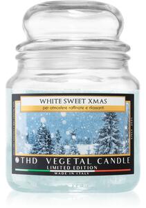 THD Vegetal White Sweet Xmas candela profumata 400 g