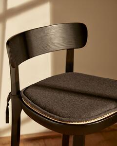 Cuscino per sedia Romane grigio scuro 43 x 43 cm