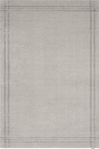Tappeto in lana crema 160x240 cm Calisia M Grid Rim - Agnella