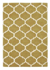 Tappeto in lana giallo ocra tessuto a mano 200x290 cm Albany - Asiatic Carpets