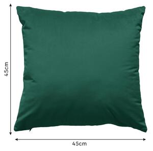 Cuscino INSPIRE Tony verde 45x45 cm Ø 0 cm
