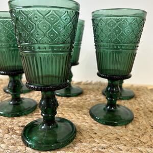 Set 6 bicchieri TEODORO by Preziosa Home - Verde