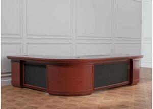 Scrivania angolare classica 280 cm PRESTIGE B810