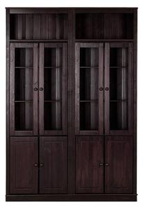 Vetrina in legno di pino marrone 148x223 cm Anita - Støraa
