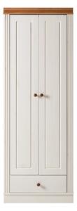 Armadio in legno di pino bianco 65x180 cm Anita - Støraa