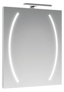 Specchio con illuminazione integrata bagno rettangolare Boomerang L 60 x H 80 cm