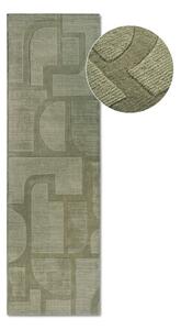 Passatoia verde in lana tessuto a mano 80x250 cm Alexis - Villeroy&Boch
