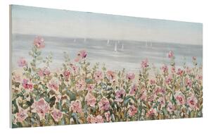 Quadro dipinto su tela Mare 65x150 cm