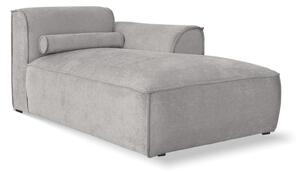 Divano componibile in grigio chiaro (con penisola a destra) Flex Felix – Miuform