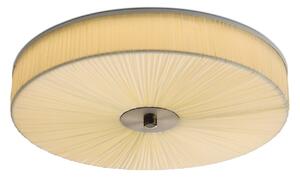 Plafoniera Halo Design, STRING, dimmerabile, Beige, Soggiorno, Tessuto / Tessile, Design