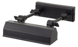 Applique Quadri E Specchi Contemporanea Chawton Acciaio Nero 1 Luce E14