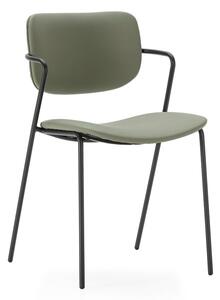 Set di sedie da pranzo kaki 2 pz Maika - Marckeric