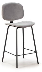 Set di sgabelli da bar grigio chiaro 2pz (altezza seduta 66 cm) Arus - Marckeric