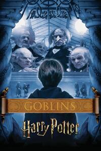 Stampa d'arte Harry Potter - Goblins, (26.7 x 40 cm)
