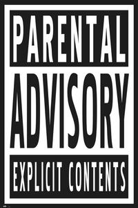Posters, Stampe Parental Advisory - Vertical