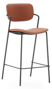 Set di sgabelli da bar color mattone in set da 2 (altezza seduta 68 cm) Maika - Marckeric