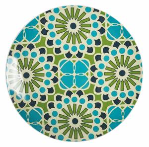 Piatti da portata in porcellana decorata servizio 18 pezzi 6 posti tavola Agadir