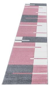 Passatoia rosa-grigio 80x300 cm Hawaii - Ayyildiz Carpets