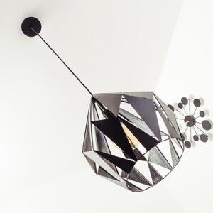 Lampadario Design Carlton nero in metallo, D. 38.5 cm, EGLO
