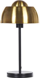 BELIANI Lampada da tavolo rotonda in metallo oro/nero cavo da 44 cm con interruttore design industriale