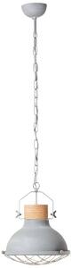 Lampada BRILLANTE Emma a sospensione 33cm cemento grigio | 1x A60, E27, 40W, adatto per lampade standard (non incluse) | la catena può essere accorciata