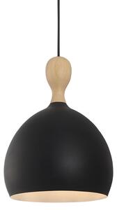 Lampada a sospensione Halo Design, Dueodde, dimmerabile, Nero, Soggiorno, Metallo, Scandinavo