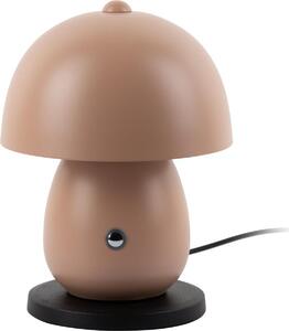 Leitmotiv - Lampada da tavolo Mono Led - Marrone chiaro - Ø14cm Lampada da tavolo - Lampada da comodino, soggiorno, camera da letto