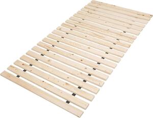 Rete avvolgibile Lermowood 90 x 200 cm (20 doghe) - Estremamente stabile, in legno massiccio - rete a doghe Doghe in legno Rete a doghe