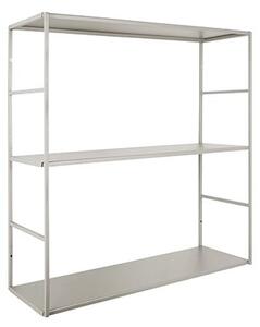 Mensola da parete in metallo grigio , 60 x 60 cm Level - PT LIVING