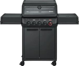Barbecue a gas Enders Monroe Pro 3 SIKR TURBO Shadow con griglia Seargrate inclusa