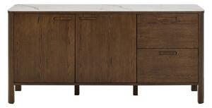 Cassettiera marrone con effetto rovere 160x75x40 cm Southampton – Actona