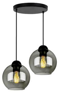 Lampada da soffitto a sospensione a sfera, nera, grigia, bianca (N100-EZ2)