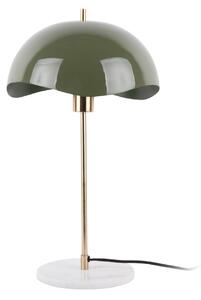 Leitmotiv - Lampada da tavolo Waved Dome - Verde giungla
