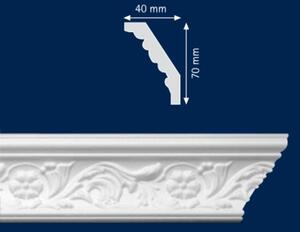 HOMESTAR Modanature decorative Prestige Anna, facili da incollare, verniciabili, 24213