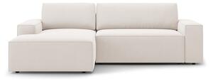 Divano letto angolare beige (angolo sinistro) Jodie - Micadoni Home