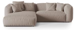 Divano angolare componibile beige (angolo sinistro) Martina - Micadoni Home