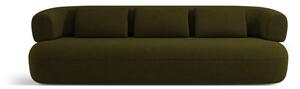 Divano verde bouclé 226 cm Jenny - Micadoni Home