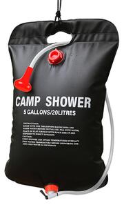 DOCCIA DA CAMPEGGIO SOLARE 20 L con soffione - Doccia solare - Doccia da giardino a energia solare - Doccia da viaggio - Doccia da campeggio - Da viaggio, da giardino, per esterni 69