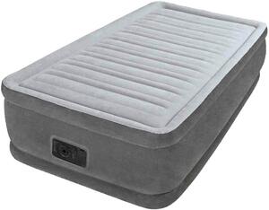 Materasso gonfiabile Comfort Plush, modello a medio profilo, con pompa integrata - Letto singolo - 99 cm x 191 cm x 33 cm