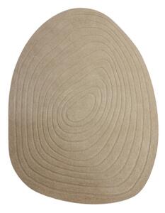 Tappeto beige in lana 160x230 cm Puddle Wool – Flair Rugs