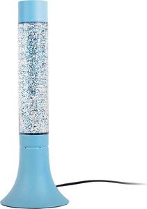 Leitmotiv - Lampada da tavolo Astro Glitter - Azzurro - Ø13cm Lampada da tavolo - Lampada da comodino, soggiorno, camera da letto