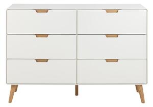 Cassettiera bianca 135x90x40 cm Lowell - Actona
