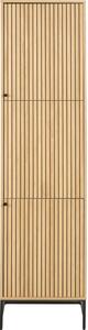 Armadio effetto rovere in colore naturale 51x200x60 cm Albany - Actona