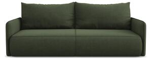 Divano verde allungabile/con contenitore 216 cm Nanea – Makamii