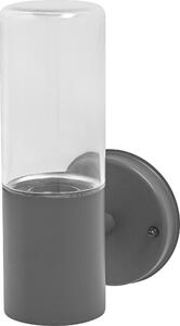 LEDVANCE ENDURA CLASSIC FIGO CYL W luce per esterni, luce a parete, grigio scuro, acciaio inox, installazione rapida e semplice, classe di protezione IP44, uso esterno flessibile