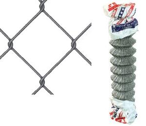 Rete per recinzioni animali zincata con maglia 50x50 romboidale Rotolo 25 Mt filo Ø2,2 - 100cm