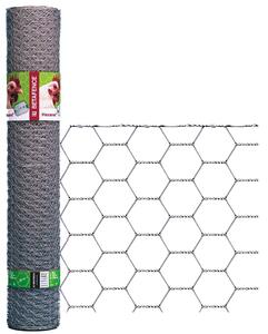 Rete per recinzioni animali filo a tripla torsione con tripla zincatura maglia esagonale 50 mm Rotolo 50 mt - 150cm