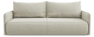 Divano color crema allungabile/con contenitore 216 cm Nanea – Makamii