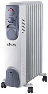 Radiatore termosifone elettrico ad olio Niklas - Elementi 9 - 2000 Watt